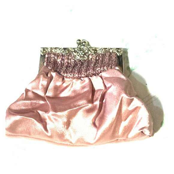 Vintage Satin Clutch