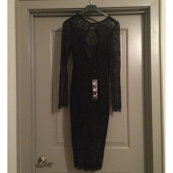 Karsashian Kollection Sheer Lace Dress