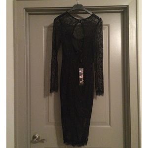 Karsashian Kollection Sheer Lace Dress