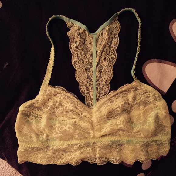 VS racerback lace bralette