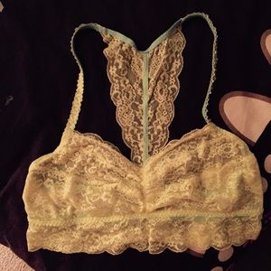 VS racerback lace bralette