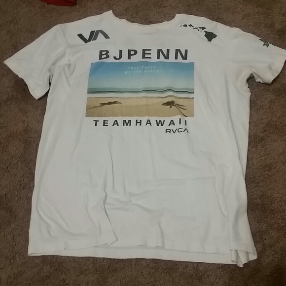 Men's RVCA BJ Penn Hawaii shirt