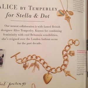 Queen of hearts and wonderland charm set