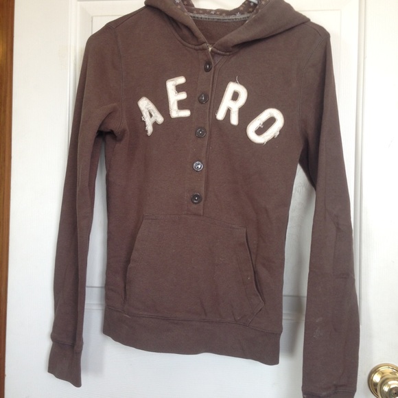 Brown Aeropostale sweatshirts