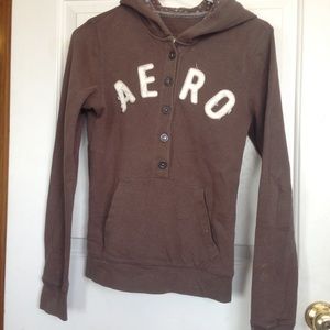 Brown Aeropostale sweatshirts