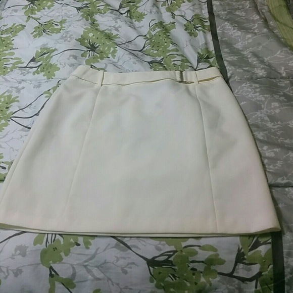 Cream Skirt