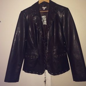 leather jacket