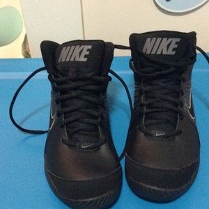 All Black Nikes,barely worn.