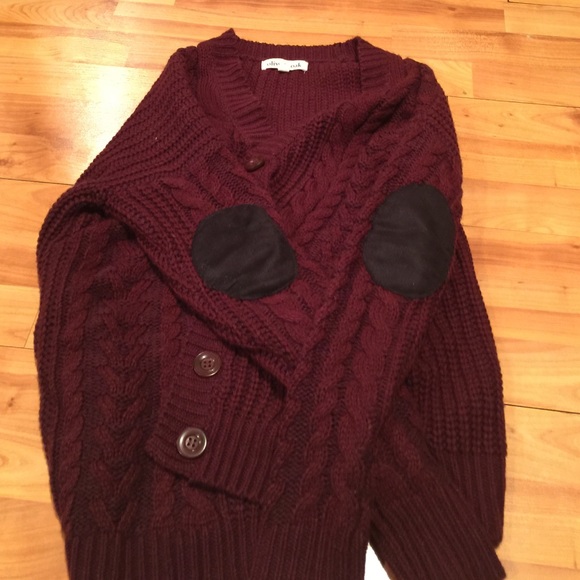 Thick cardigan
