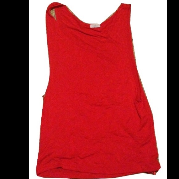 Tobi Shotgun Tank Red