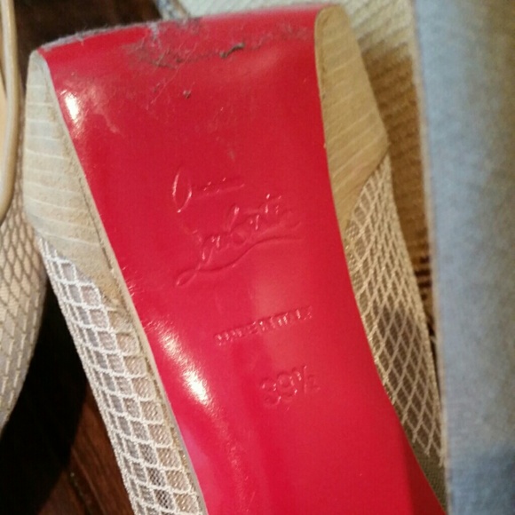 SOLD DO NOT BUY Christian Louboutin 5" heels - Picture 3 of 4