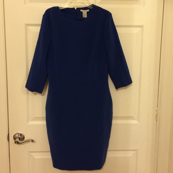 Royal Blue Pencil Dress