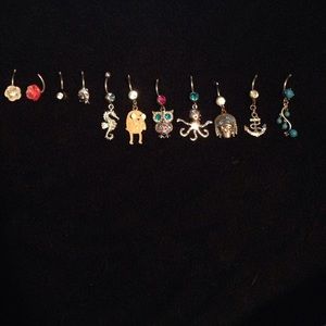 Belly button ring bundle
