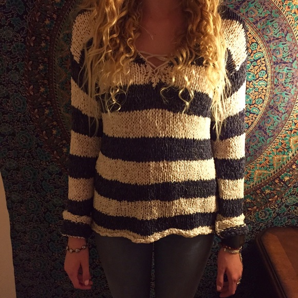 Lucky brand striped sweater