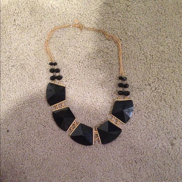 Black and gold necklace