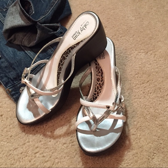 Cathy Jean Brazil wedge Sandles