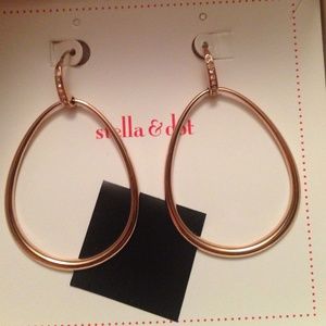 Goddess teardrop earrings