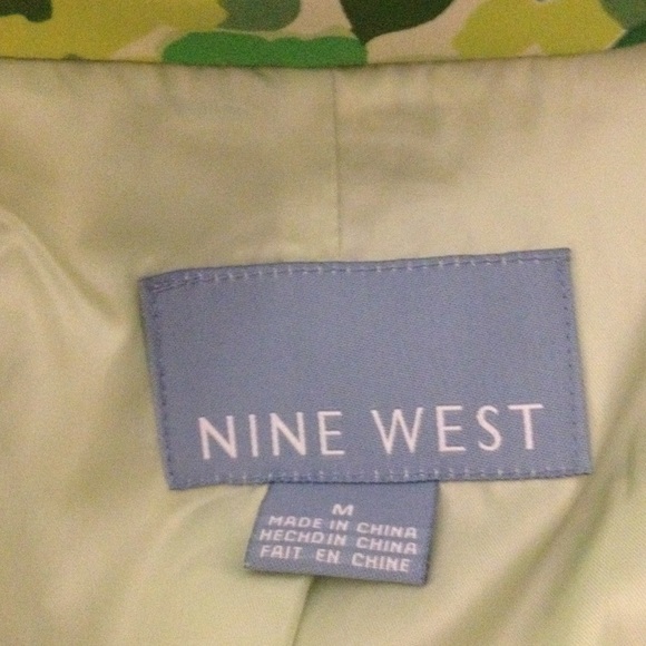 Nine West trench coat (floral)
