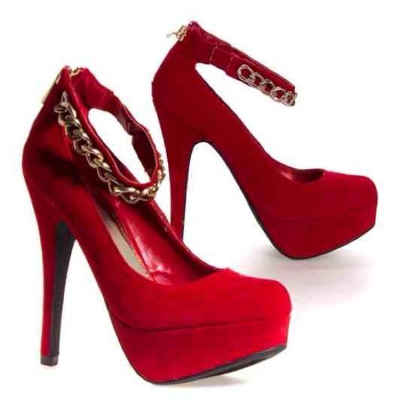 Red Heels with Chains❤️