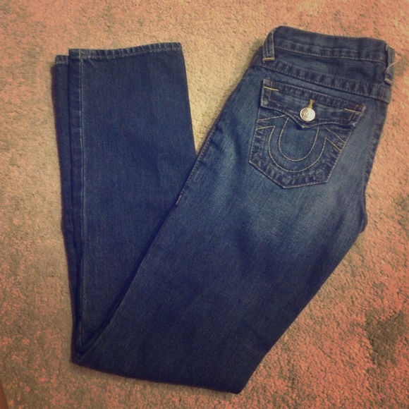 TRUE RELIGION Straight Leg Jeans