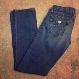 TRUE RELIGION Straight Leg Jeans