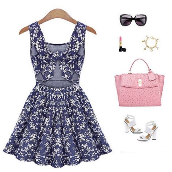 🎉Host Pick🎉🆕 Dedicate Floral High Waist Dress - Picture 3 of 4