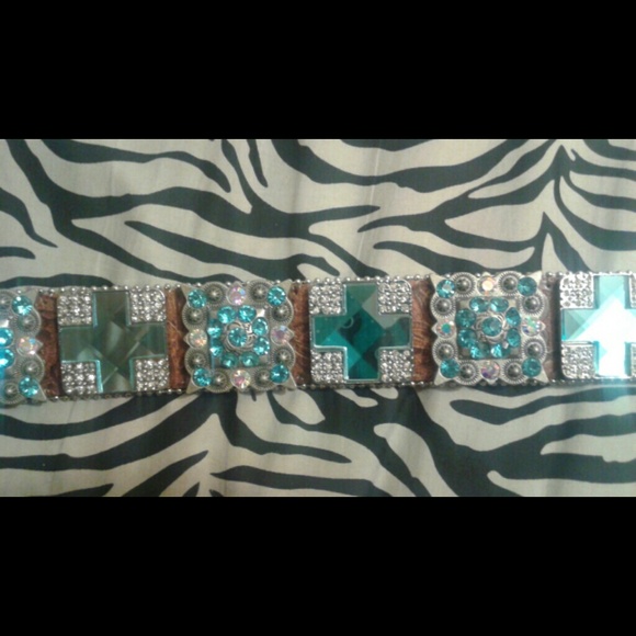 Rhinestone belt