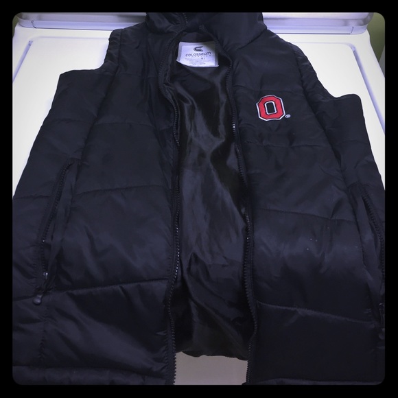 *REDUCED* OSU black vest. Size small