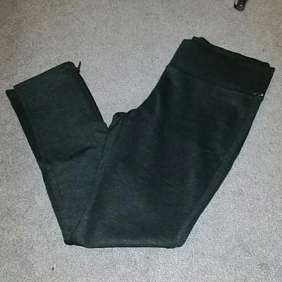 Gray leggings