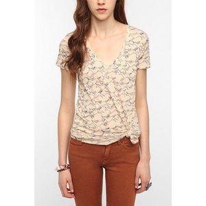 unicorn print BDG v neck (from urban outfitters)