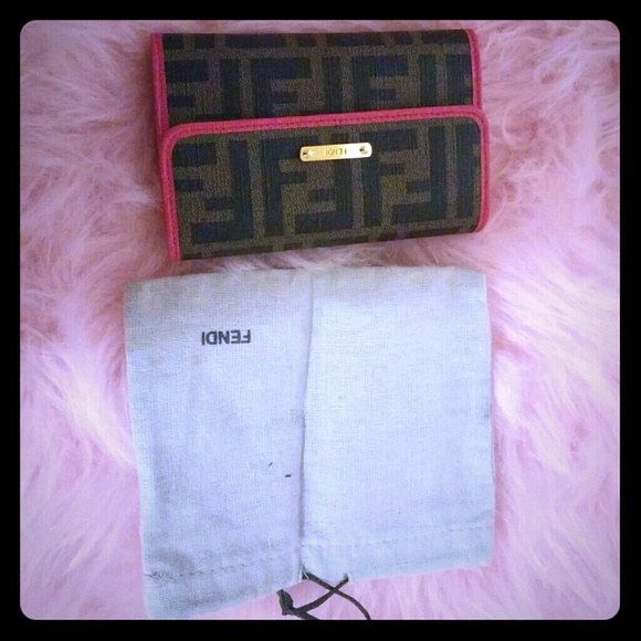Authentic Fendi 'Zucca' wallet
