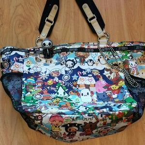 Tokidoki LeSportsac 'Buon Viaggio Large' Tote Bag