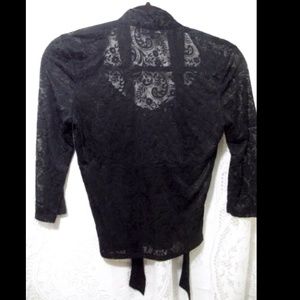 Betsey Johnson Floral Paisley Petite Choker Top