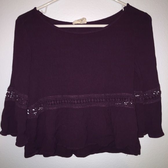 PacSun Tops - LA Hearts Dark Purple Shirt