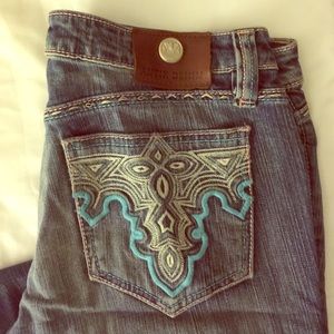 Low Rise Antik Denim Jeans