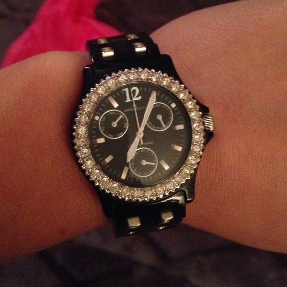 Anne Klein black watch
