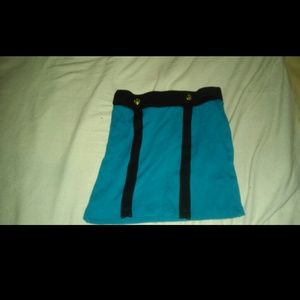 Blue Robin Tight Skirt