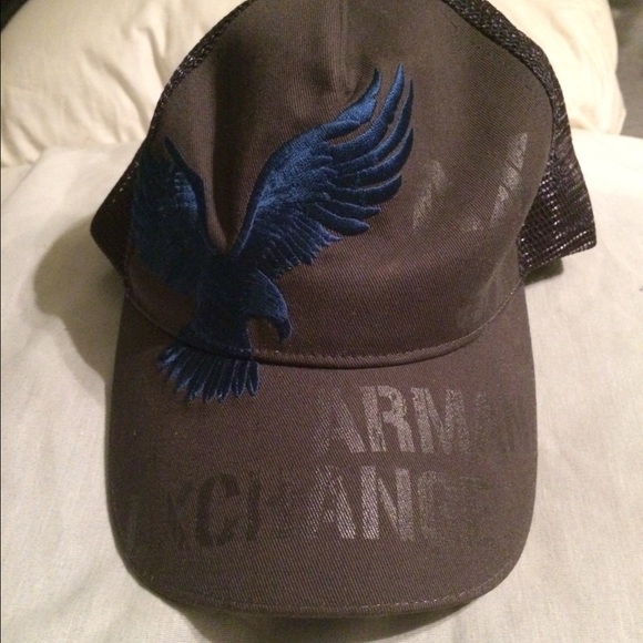 A/X Armani Exchange men's eagle design cap