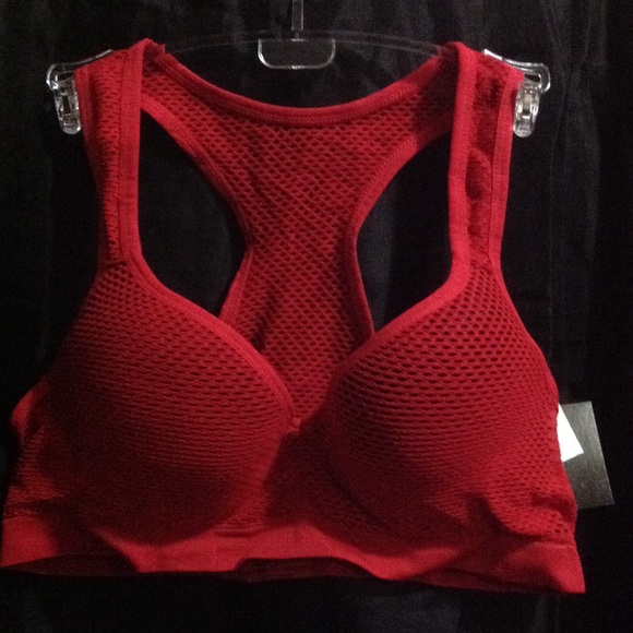 NWT red push up bra