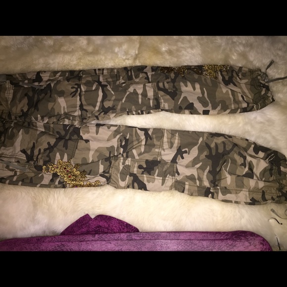 Miss me Bling camo pants