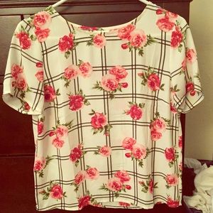 BNWOT Floral Top