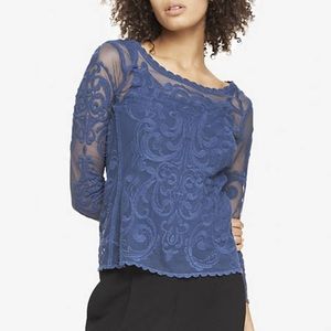 Express lace top