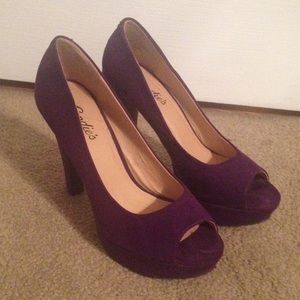 Candies purple heels