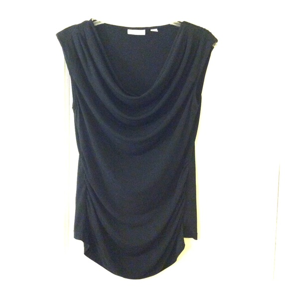 Black sleeveless blouse. Like new!
