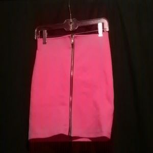 Hot Pink Tight Skirt