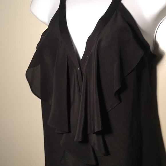 Silk Ruffled Top - Picture 2 of 3
