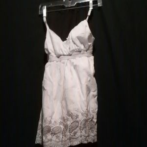 White and Gold Tanktop