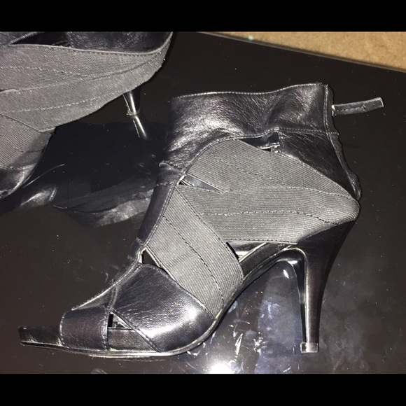 Nine West Peep Toe Ankle Booties