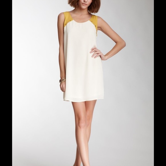 Cream and yellow sundress