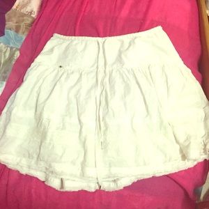 White Country Skirt